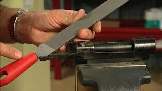 How to Remove the Stripper Clip Boss from a Mauser Action | MidwayUSA Gunsmithing