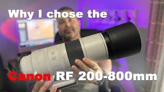 Canon RF 200-800mm! Why did I choose it over the Canon RF 100-500mm