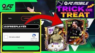 OMG! NEW REDEEM CODES! HOW TO GET FREE 103 VAN DIJK AND TRICK OR TREAT PLAYERS IN FC MOBILE 25?!