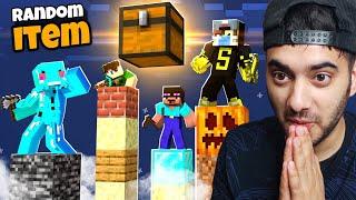 PLAYING MINECRAFT RANDOM ITEM MODE w/ Friends