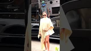 Hailey Bieber Shows Off Baby Bump!