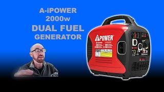 A-iPower 2000w "Gas & Propane" Generator