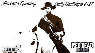 Red Dead Online Daily Challenges & Madam Nazar's Location 6/27 - Rdr2 Online Daily Challenges