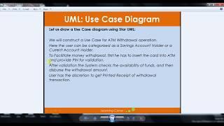 Drawing Use Case using Star UML