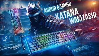 Клавиатура ARDOR GAMING Katana и Wakizashi. Внешний вид, конструкция и фишки.