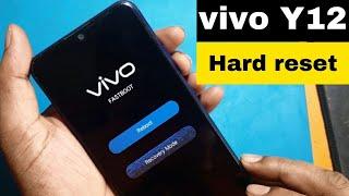 vivo Y12 Hard reset Tutorial || How to Hard reset Vivo vivo 1904 For unlock password lock