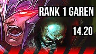 GAREN vs URGOT (TOP) | Rank 1, Rank 1 Garen, 7 solo kills | EUNE Diamond | 14.20