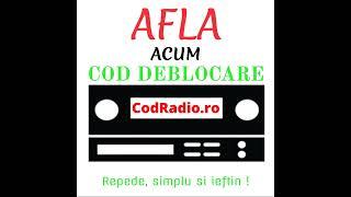 Cod deblocare radio Renault Clio 3, decodare casetofon auto #codradio #renault #radio #cod #auto