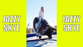 Jazzy Rides a Bull! #Short