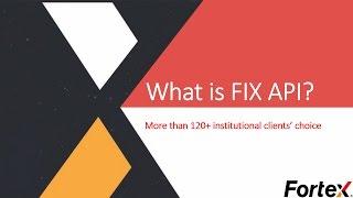 What is FIX API?