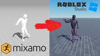 How to export Mixamo Animations into Roblox Studio | Tutorial