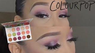 Plum-Purple Eyeshadow Look | Garden Variety Palette | Colourpop