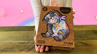 Amazing Wooden Panda Jigsaw Puzzle Unidragon