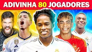 Adivinha Os Nomes de 80 Jogadores de Futebol | Quiz de Futebol 2024