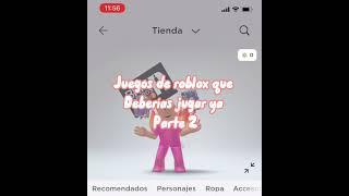 Juegos de roblox que debes jugar ya parte 2