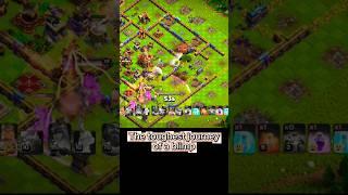 Will the blimp make it? #clashofclans #coc #cocfunnyvideo #clashrooney #blimp #th16
