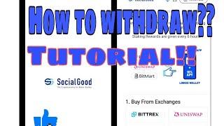 Social Goods Withdrawal Tuotorial