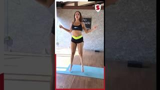 Malaika Arora Doing Gym Workout  #malaikaarora #bollywood #hiit #hiitworkout #shorts | SKShowbiz