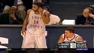 Jameer Nelson & Delonte West vs #12 Gonzaga (2003)