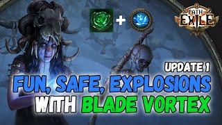 [PoE 3.20] Blade Vortex Occultist Update 1 - Safe, Fun, Explosions! - Path of Exile