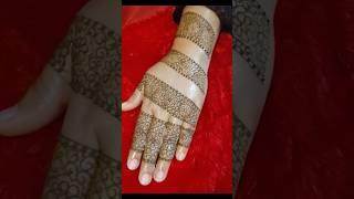 Beautiful trending mehndi design#hennadesignsforbeginnersstepbystep #mehndi #backhandmehnd #ytshort