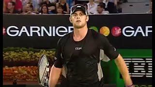 Andy Roddick fires 7 aces in a row