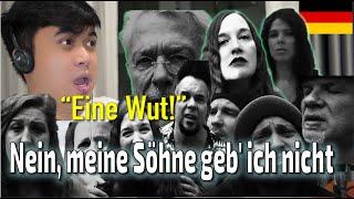 (FULL Reaction) Reinhard Mey & Freunde - Nein, meine Söhne geb' ich nicht [Offizielles Video]