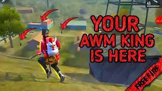 Your AWM King IS Here - Free Fire Distructive AWM Gameplay