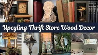 Trash to Treasure: 10 Stunning Thrift Store Wood Decor Upcycles