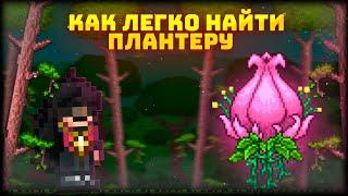 КАК ЛЕГКО НАЙТИ БУТОН ПЛАНТЕРЫ -- Terraria как найти лампу плантеры  -- #terraria #гайд #террария #