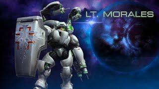 Unstoppable Healing Lt Morales (Heroes of the Storm Match)