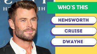 Guess The Famous Actors | Famous Actors Quiz | Brainy Quest