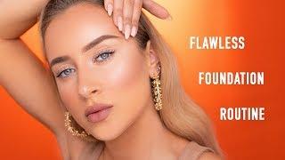 FLAWLESS FOUNDATION ROUTINE 2019 | VISAMONA