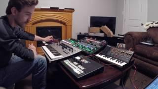 Squarp Pyramid- Live, Multitrack MIDI Recording with JP08, JU06, Minilogue, and TR8