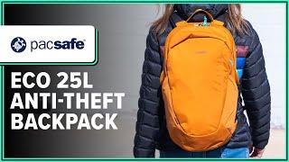 Pacsafe Eco 25L Anti-Theft Backpack Review (2 Weeks of Use)