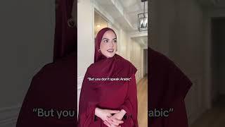 You don’t need to speak Arabic to be Muslim  #muslim #muslimgirl #islam #hijab #hijabi #hijabgirl