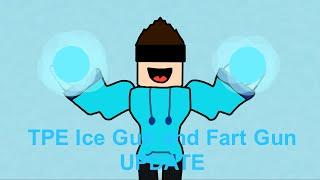 Roblox The Presentation Experience Ice gun and Fart Gun !!