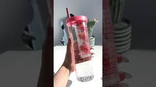 Strawberry Infuser Bottle – Refreshing Sips with a Sweet Twist!  #SHEINgoodfinds #shorts