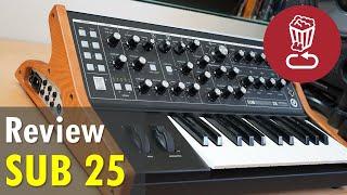 Moog SUBSEQUENT 25 Review, tutorial and patch ideas // SUB 25