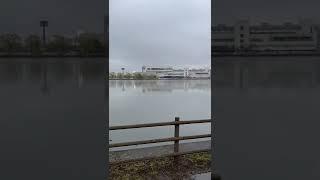 Mini Lake, overlooking Kyotei Boat Race, Midori City, Gunmaken, Japan (4pm,March 22,2022)