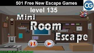 [Walkthrough] 501 Free New Escape Games level 135 - Mini room escape - Complete Game