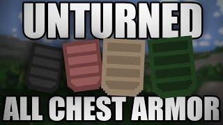 Unturned: Armor Comparison Video (Forest, Desert, Civilian, Police)