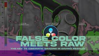 False Color Meets RAW  -  The Key to Cinematic Grading | Davinci Resolve 2025 Tutorial | Jidefilms