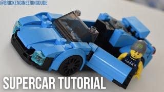 LEGO Supercar MOC Tutorial | Modification of 60285 CITY Sports Car