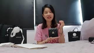 Chanel Trendy CC Nano Square Flap Clutch with Chain Mini Bag