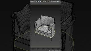 3d max chair modeling #3danimation #3dsmax #3dexterior #chair #architecture #viralvideo