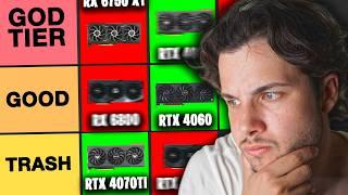 The Best & Worst 1440p Graphics Cards Ranked! - Tier List 2024