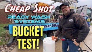 CHEAP SHOT Bucket Test. How Many GPM Does It Deliver?