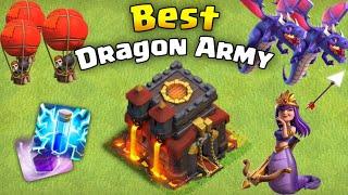 Best Th10 Drag Zap Attack | Th10 Zap Dragon Tutorial 2024