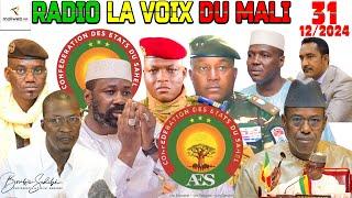 La Revue de Presse de la RADIO LA VOIX DU MALI du 31 DECEMBRE 2024